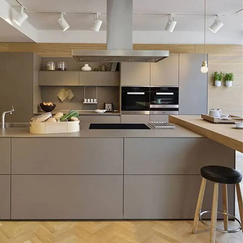 304 Stainless Steel Kitchen Cabinets Whole House Design for Foreign Trade Direct