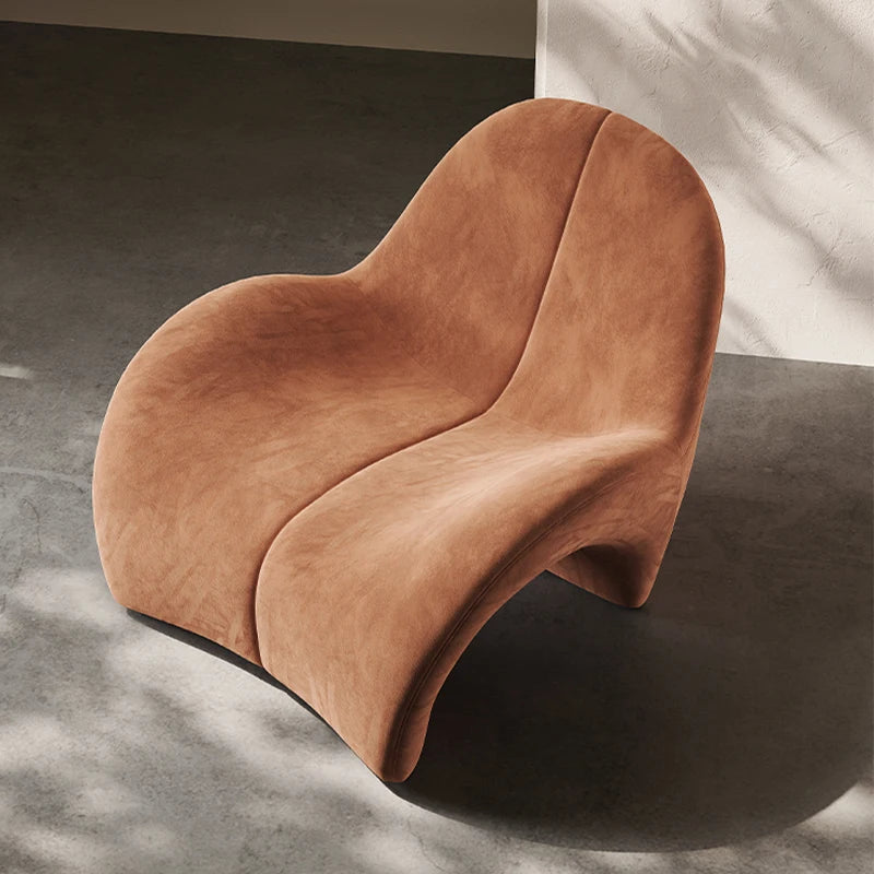 Hot Selling Modern Simple Single Sofa Chair for Apartment Dining Hotel Creative Leisure and Reception Use