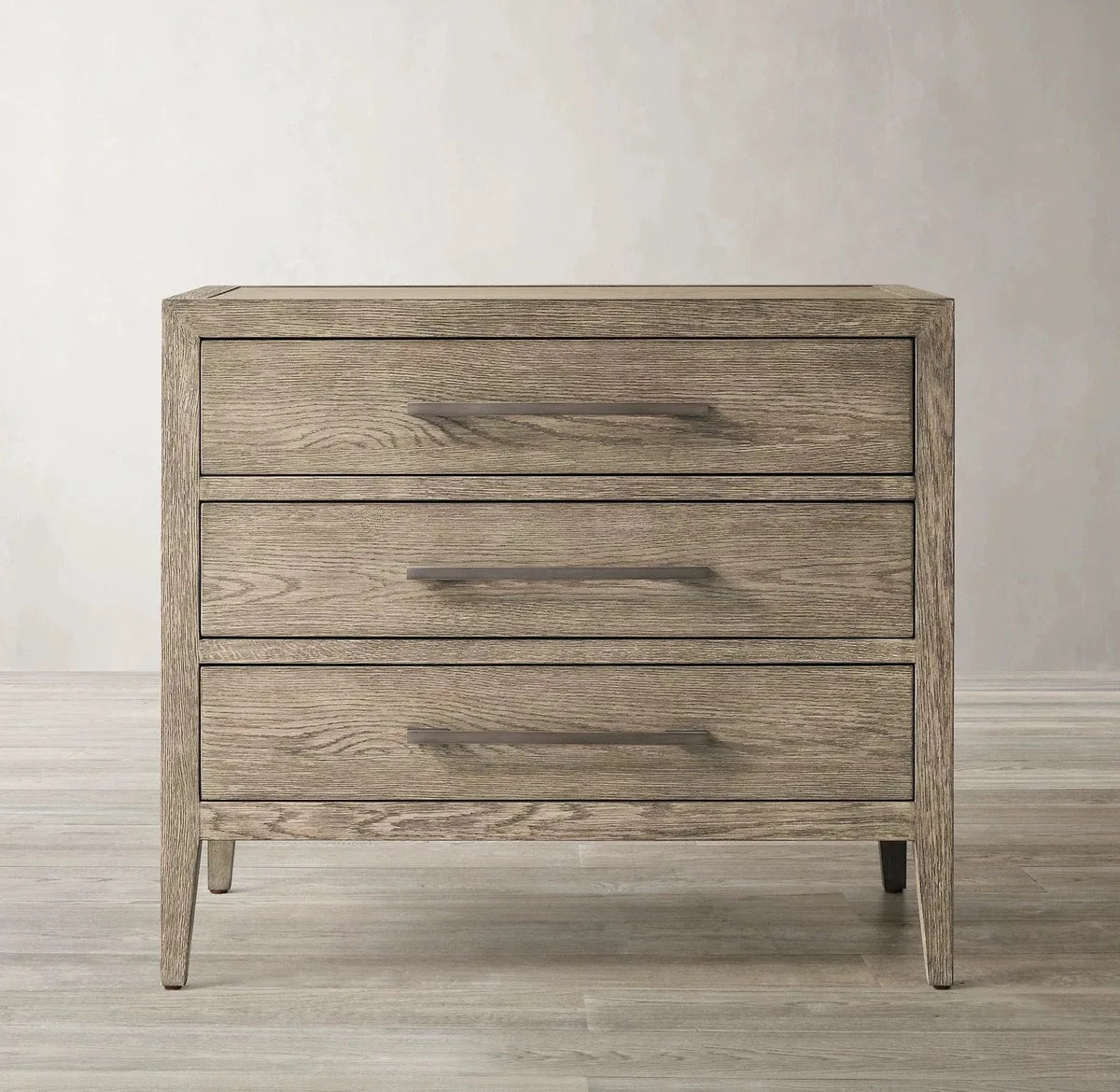 Three-drawer Solid Wood Eco-Friendly Durable Minimalist Bedside Table Multifunction Convertible Storage Cabinet Bedroom Dining