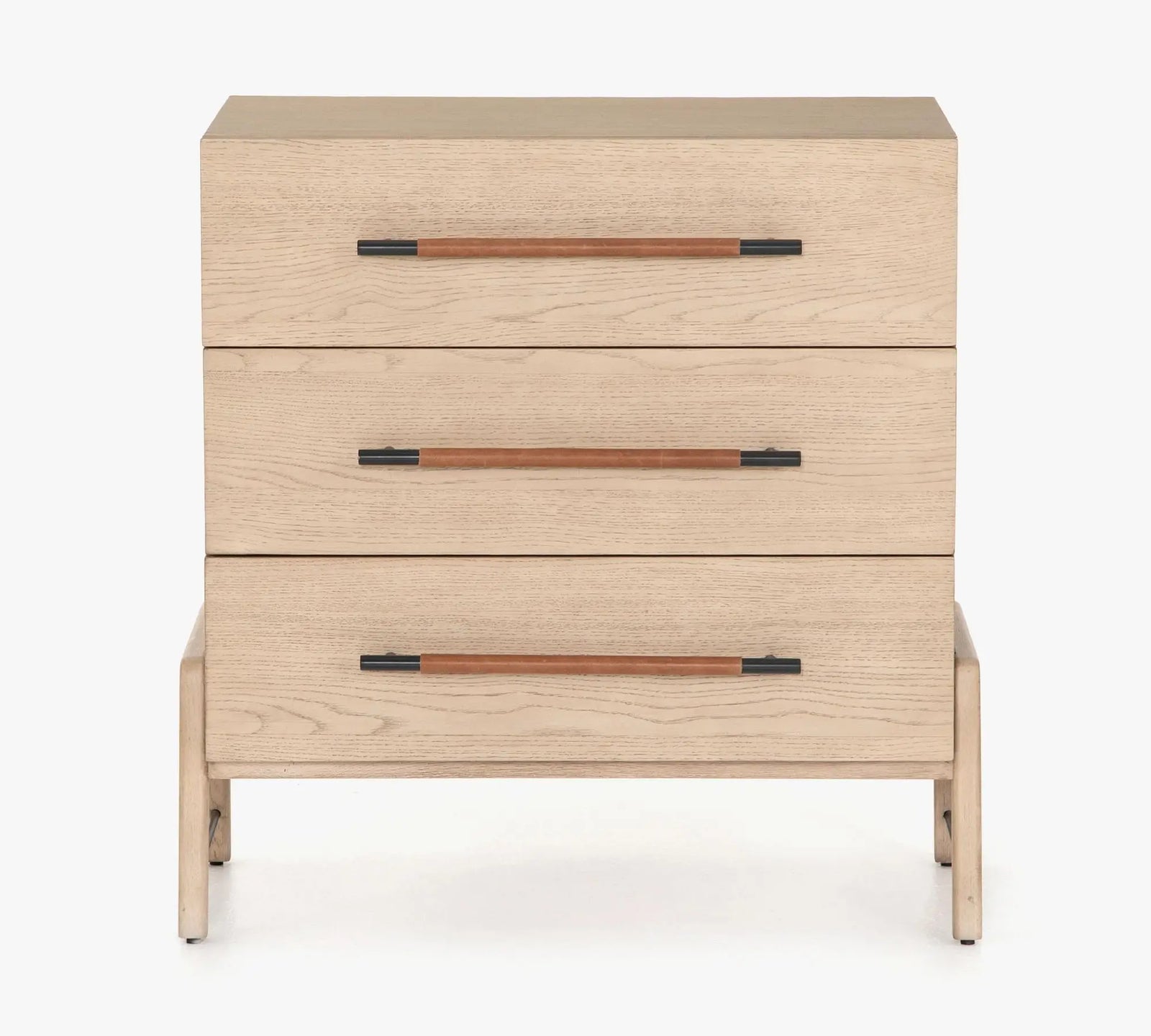 Nordic Solid Wood Nightstand, Natural Wood Storage Cabinet, Bedroom Design Storage Cabinet, Direct Sale,