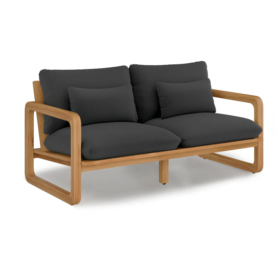 Premium Outdoor Furniture Durable Modern Wood Sofa   for Villa Hotel Apartment Courtyard Park Use