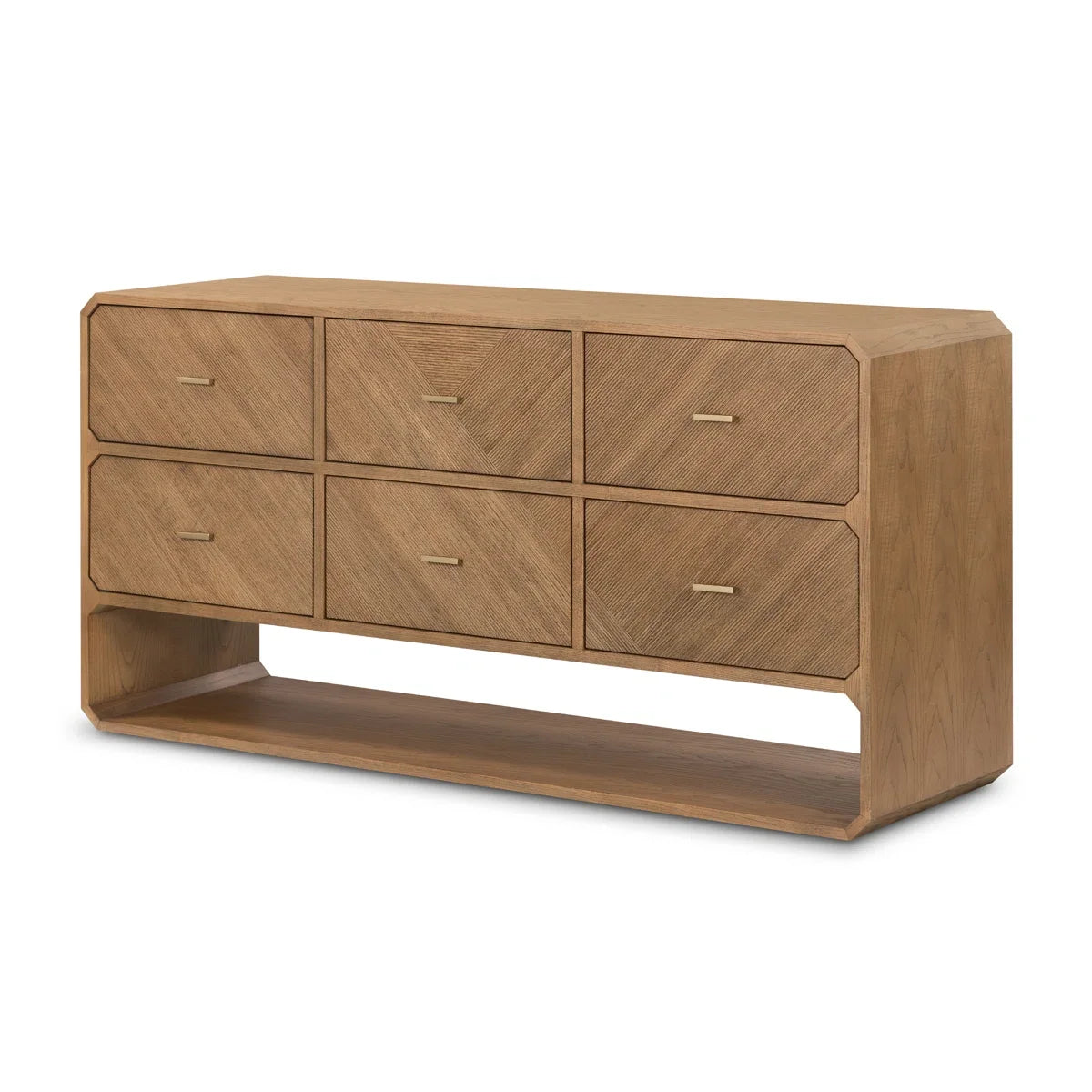 Modern and Simple Solid Wood Chest of Drawers, Perfect for Bedrooms or Living Rooms