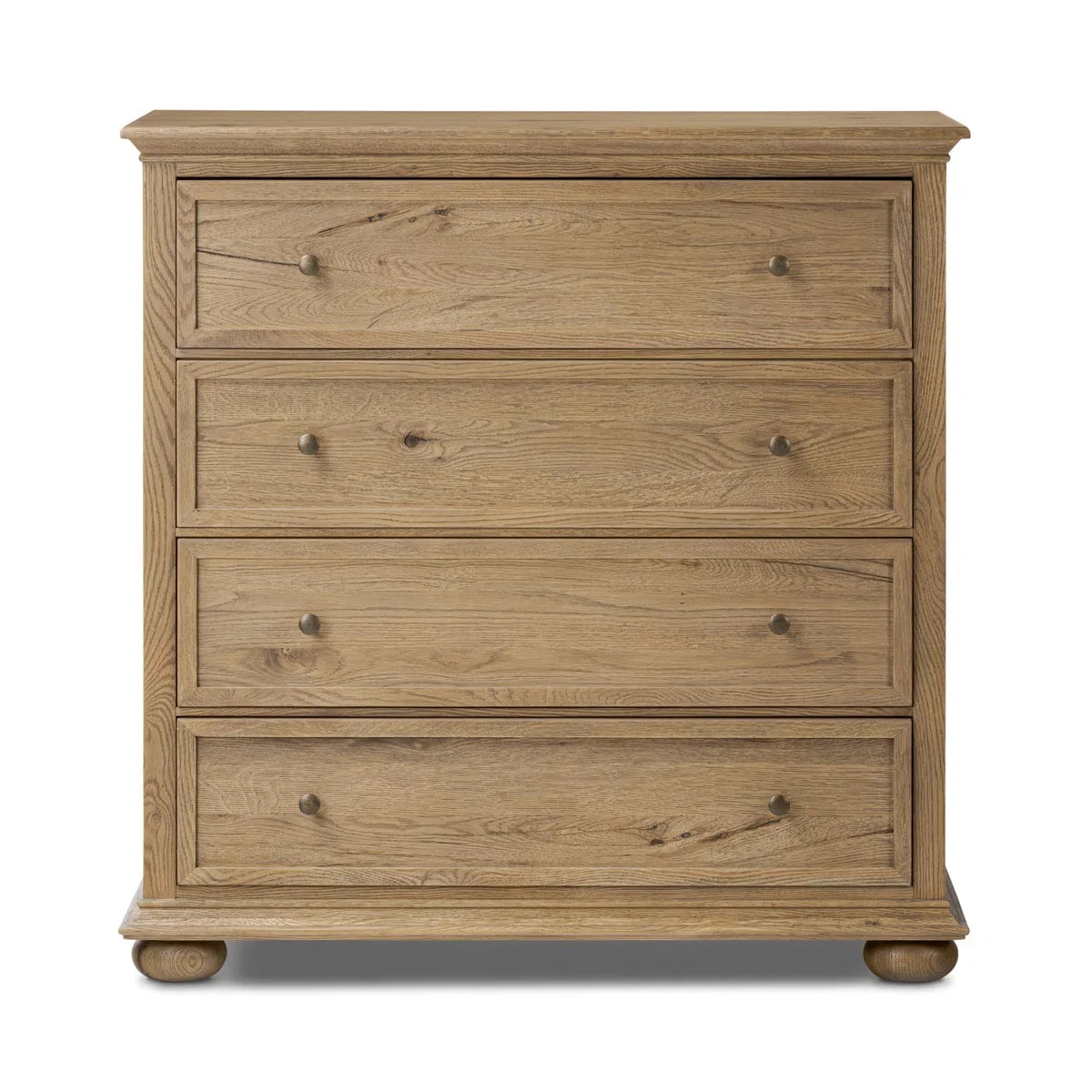 American Solid Wood Bedroom Furniture Chest of Drawers, Modern and Simple Storage Cabinetdirect From with