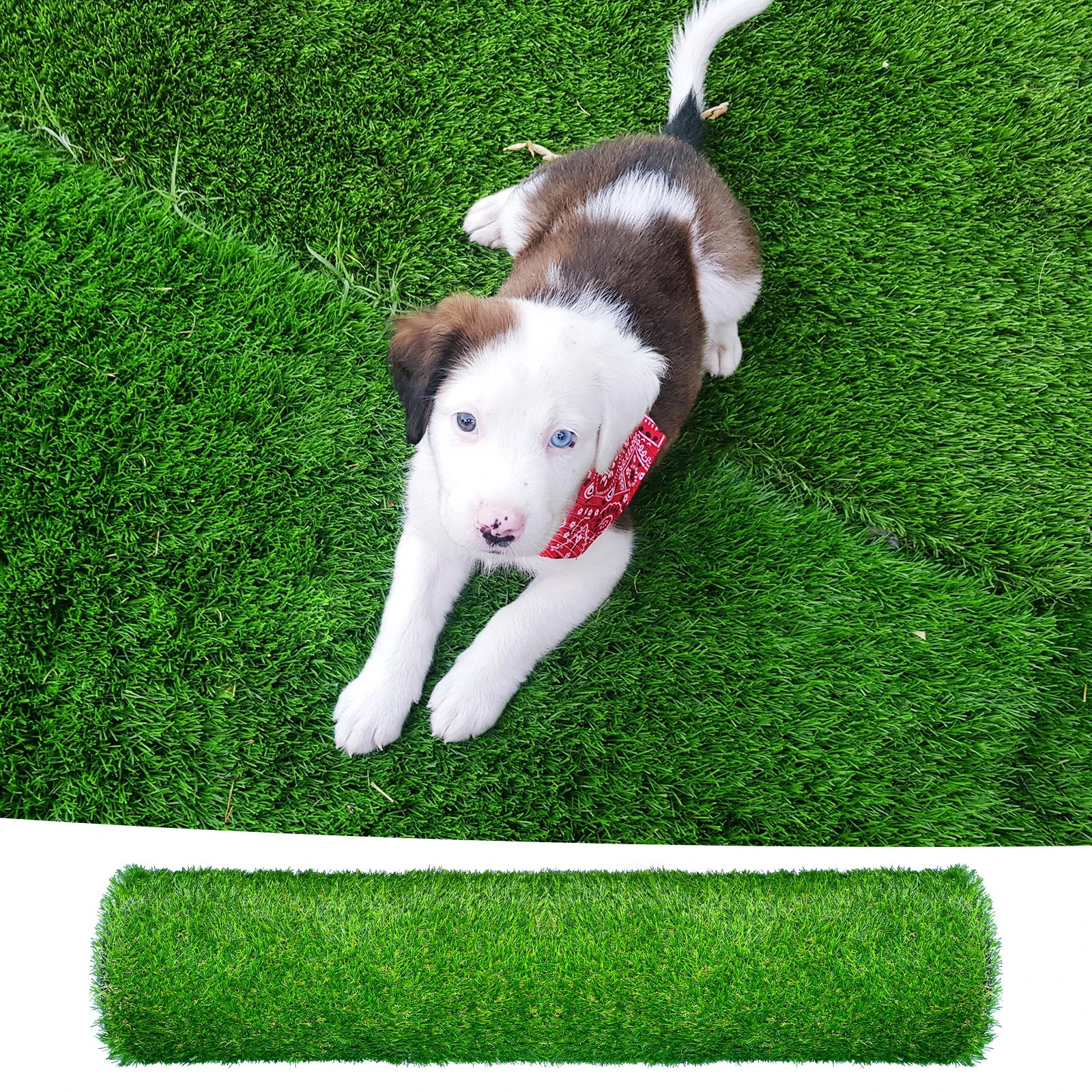 3.3FTx10FT Modern Design Artificial Grass Rug Carpet Realistic Synthetic Thick Faux Lawn Mat for Outdoor Garden Landscape