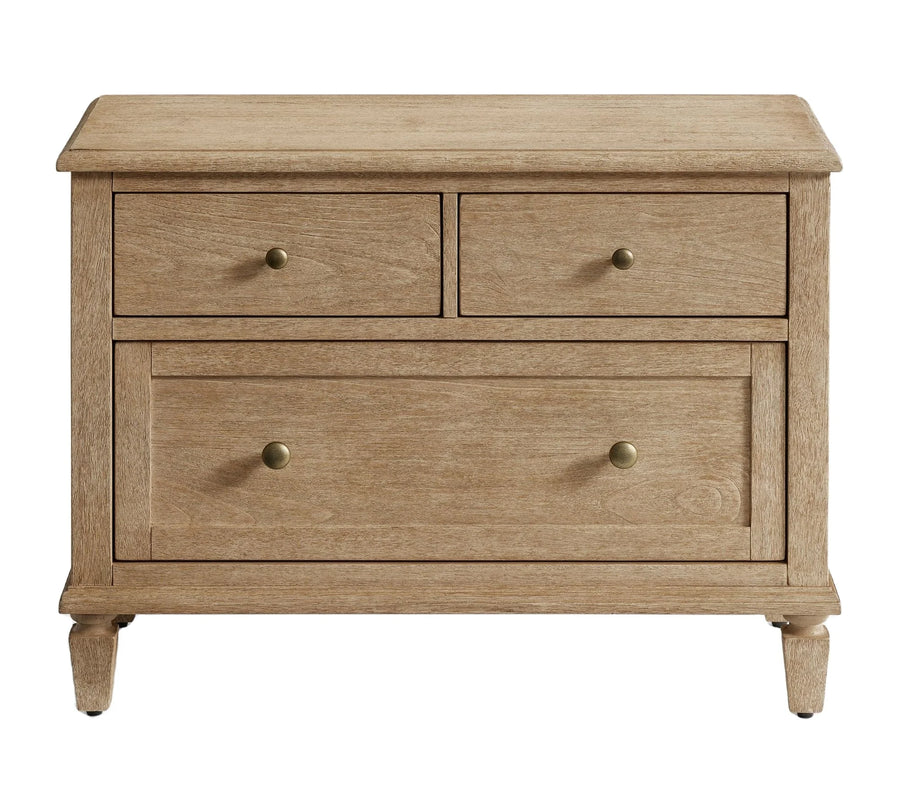 American Country-style Vintage Solid Wood Nightstand, Direct From with Large Available